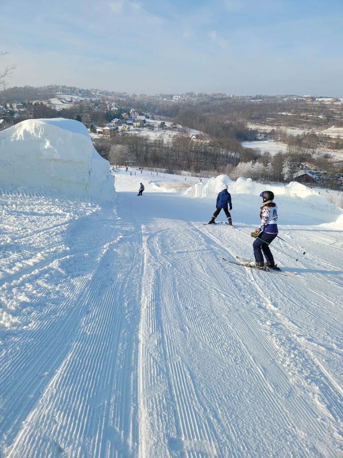 Zimowa panorama Podstolice-Ski